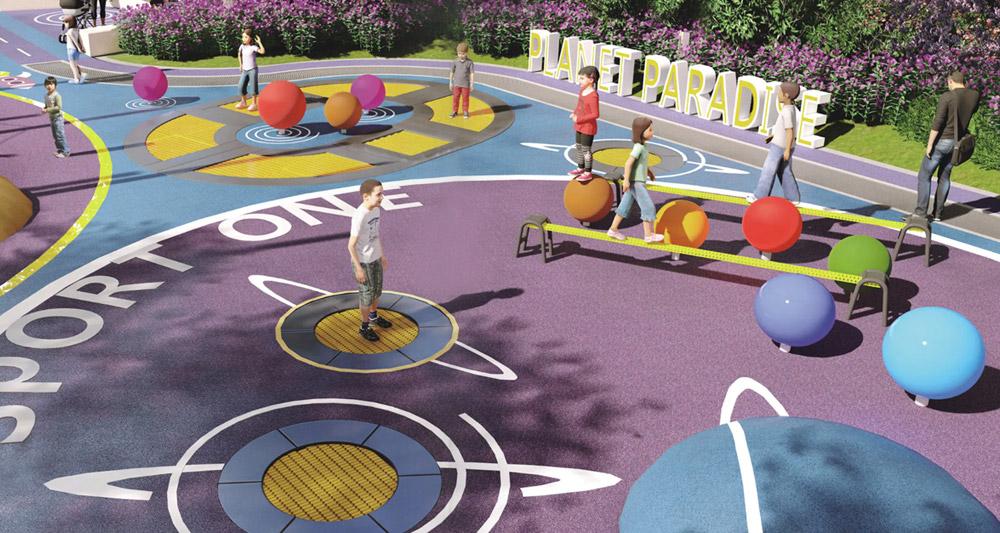 戶外(wài)蹦床太空(kōng)系列方案